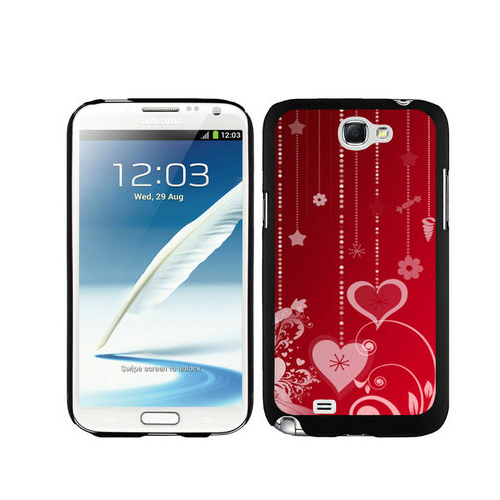 Valentine Love Samsung Galaxy Note 2 Cases DQH | Women - Click Image to Close